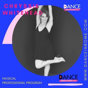 On Line LIVE MUSICAL THEATRE CLASS WITH CHRYSSIE WHITEHEAD