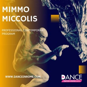 ON LINE LIVE CLASS WITH COREOGRAPHER MIMMO MICCOLIS