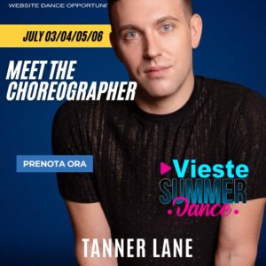Vieste Summer Dance - Live Streaming con Tanner Lane