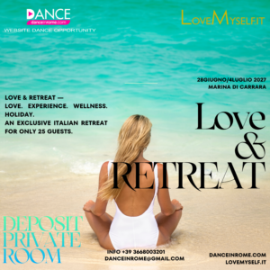 Love & Retreat- Private Room 30% DEPOSIT
